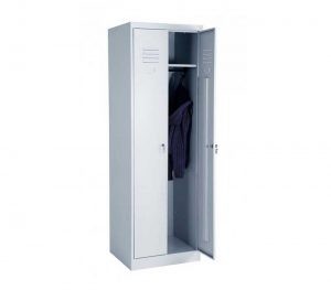 Шкаф для одежды ШРК 22-600 в Перми. Для рездевалки. Железный.
